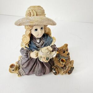 Yesterday’s Child Dollstone Collection Whitney with Wilson Tea Party #3523 1997